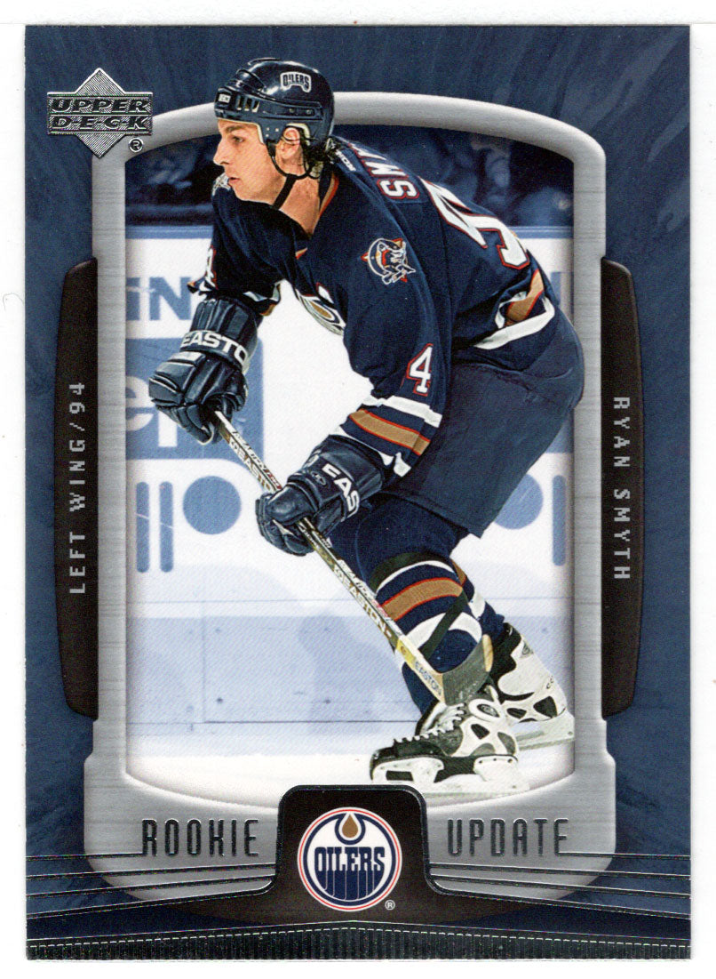 Ryan Smyth - Edmonton Oilers (NHL Hockey Card) 2005-06 Upper Deck Rookie Update # 38 Mint