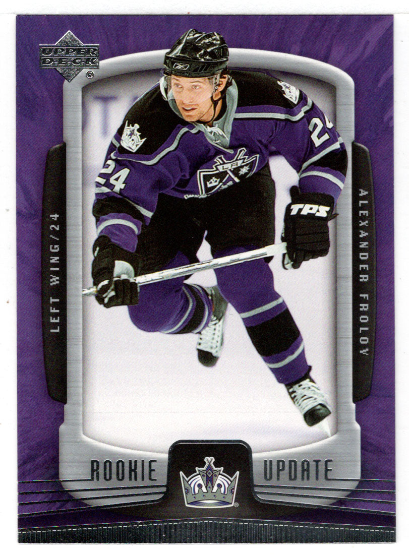 Alexander Frolov - Los Angeles Kings (NHL Hockey Card) 2005-06 Upper Deck Rookie Update # 44 Mint