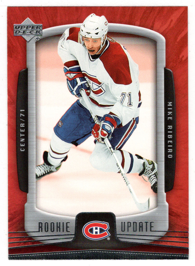 Mike Ribeiro - Montreal Canadiens (NHL Hockey Card) 2005-06 Upper Deck Rookie Update # 53 Mint