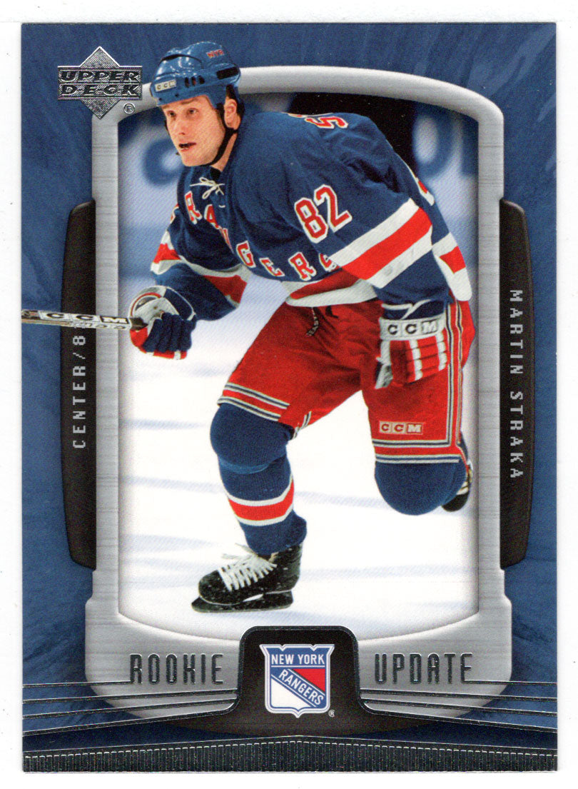 Martin Straka - New York Rangers (NHL Hockey Card) 2005-06 Upper Deck Rookie Update # 64 Mint