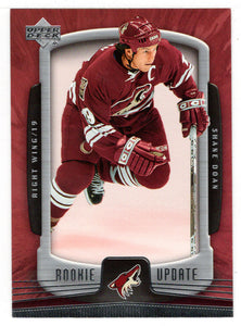 Shane Doan - Phoenix Coyotes (NHL Hockey Card) 2005-06 Upper Deck Rookie Update # 76 Mint