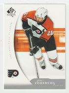 Peter Forsberg - Philadelphia Flyers (NHL Hockey Card) 2005-06 Upper Deck SP Authentic # 73 Mint