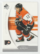 Simon Gagne - Philadelphia Flyers (NHL Hockey Card) 2005-06 Upper Deck SP Authentic # 75 Mint