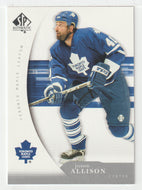 Jason Allison - Toronto Maple Leafs (NHL Hockey Card) 2005-06 Upper Deck SP Authentic # 96 Mint
