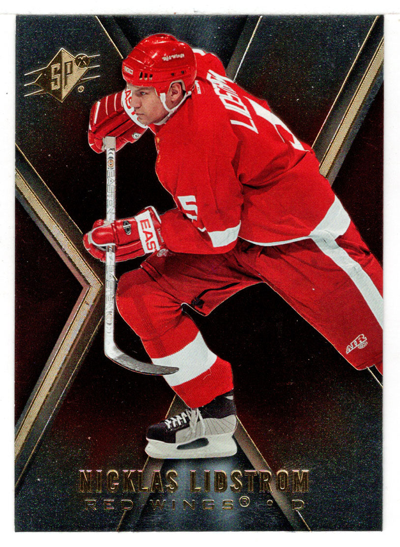 Nicklas Lidstrom - Detroit Red Wings (NHL Hockey Card) 2005-06 Upper Deck SPx # 31 Mint