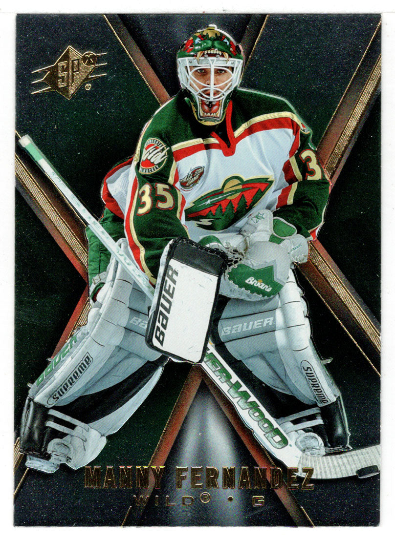 Manny Fernandez - Minnesota Wild (NHL Hockey Card) 2005-06 Upper Deck SPx # 42 Mint