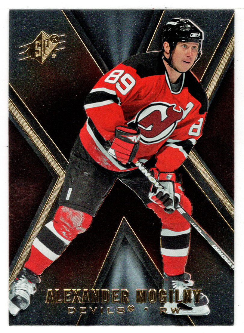 Alexander Mogilny - New Jersey Devils (NHL Hockey Card) 2005-06 Upper Deck SPx # 52 Mint