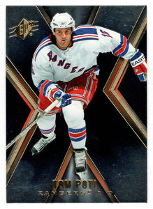 Tom Poti - New York Rangers (NHL Hockey Card) 2005-06 Upper Deck SPx # 58 Mint