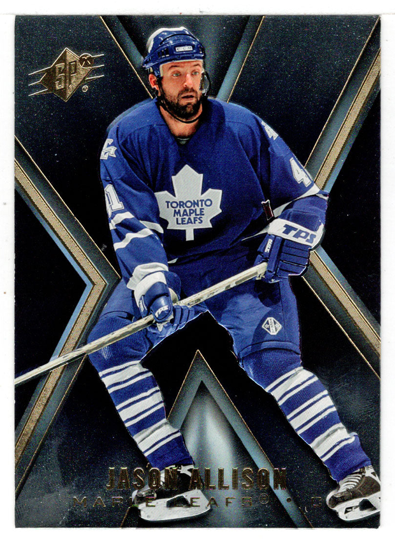 Jason Allison - Toronto Maple Leafs (NHL Hockey Card) 2005-06 Upper Deck SPx # 86 Mint