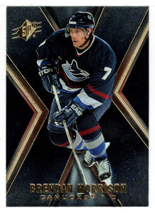 Brendan Morrison - Vancouver Canucks (NHL Hockey Card) 2005-06 Upper Deck SPx # 89 Mint