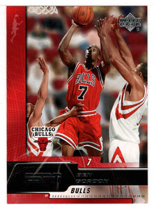 Ben Gordon - Chicago Bulls (NBA Basketball Card) 2005-06 Upper Deck ESPN # 12 Mint