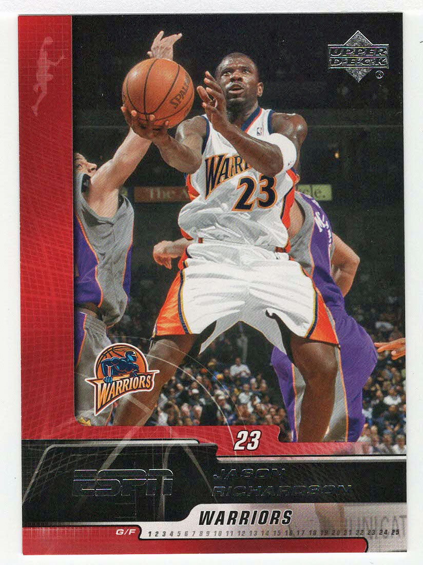 Jason Richardson - Golden State Warriors (NBA Basketball Card) 2005-06 Upper Deck ESPN # 26 Mint