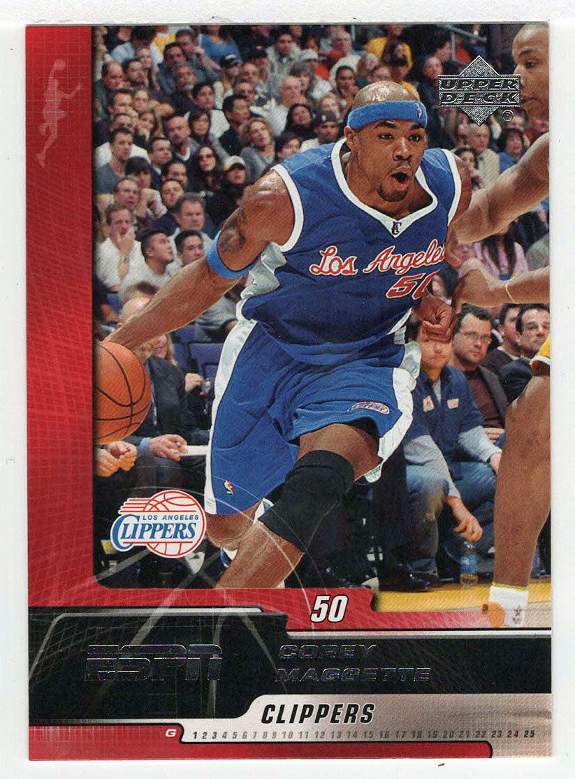 Corey Maggette - Los Angeles Clippers (NBA Basketball Card) 2005-06 Upper Deck ESPN # 34 Mint