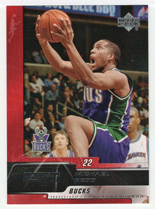 Michael Redd - Milwaukee Bucks (NBA Basketball Card) 2005-06 Upper Deck ESPN # 48 Mint