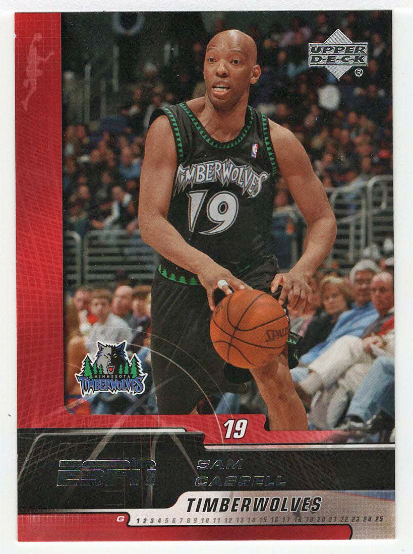 Sam Cassell - Minnesota Timberwolves (NBA Basketball Card) 2005-06 Upper Deck ESPN # 51 Mint