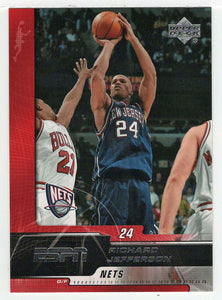 Richard Jefferson - New Jersey Nets (NBA Basketball Card) 2005-06 Upper Deck ESPN # 54 Mint