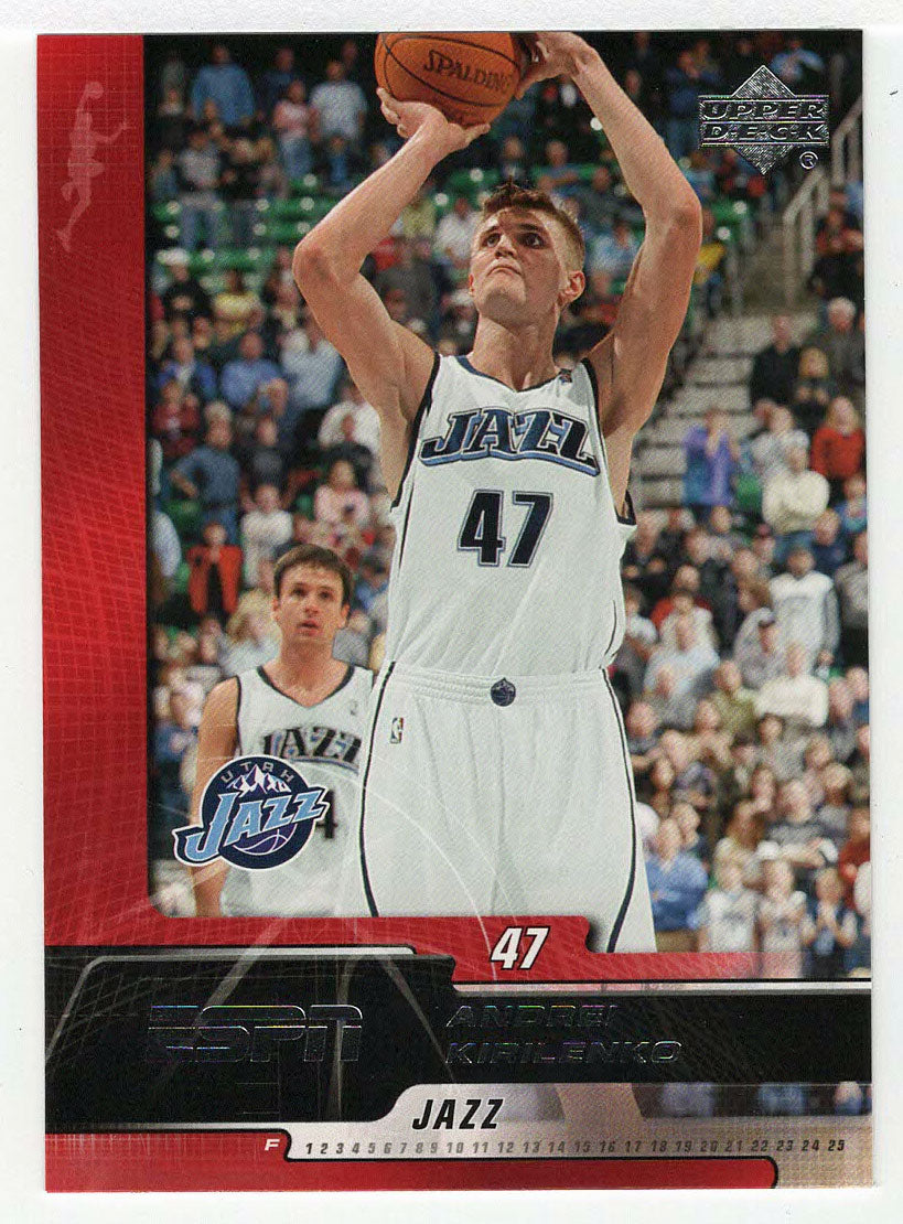 Andrei Kirilenko - Utah Jazz (NBA Basketball Card) 2005-06 Upper Deck ESPN # 85 Mint