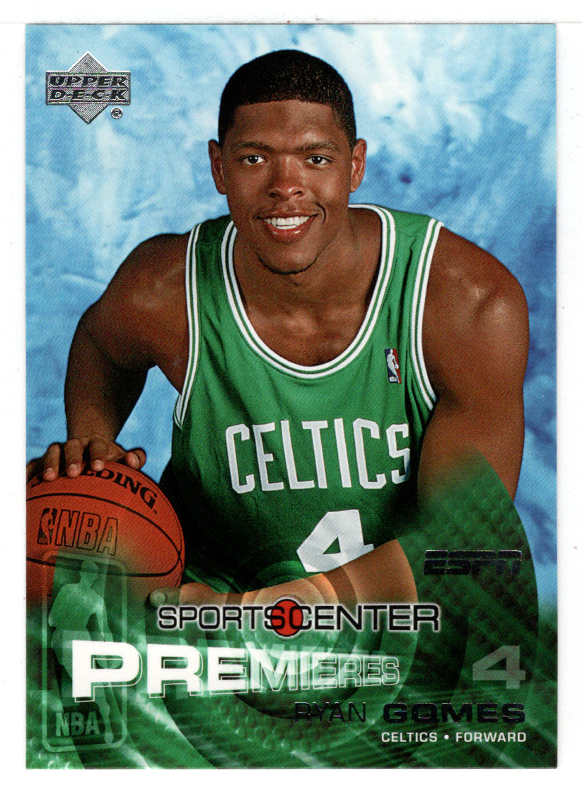 Ryan Gomes RC - Boston Celtics - Premieres (NBA Basketball Card) 2005-06 Upper Deck ESPN # 118 Mint