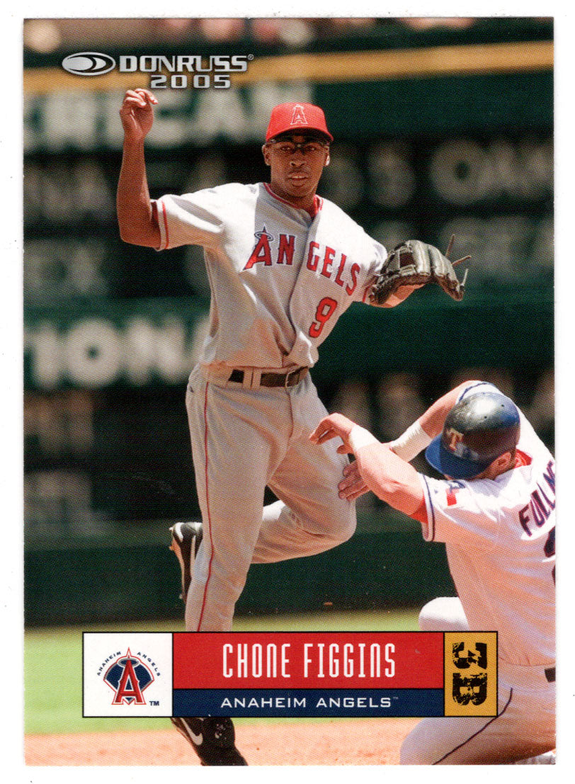 Chone Figgins - Anaheim Angels (MLB Baseball Card) 2005 Donruss # 73 Mint