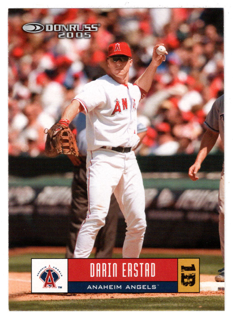 Darin Erstad - Anaheim Angels (MLB Baseball Card) 2005 Donruss # 74 Mint