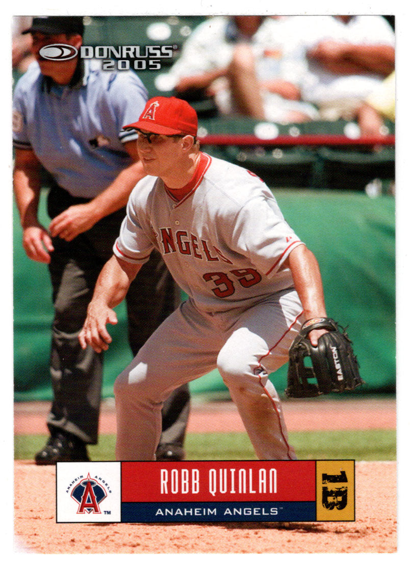 Robb Quinlan - Anaheim Angels (MLB Baseball Card) 2005 Donruss # 80 Mint