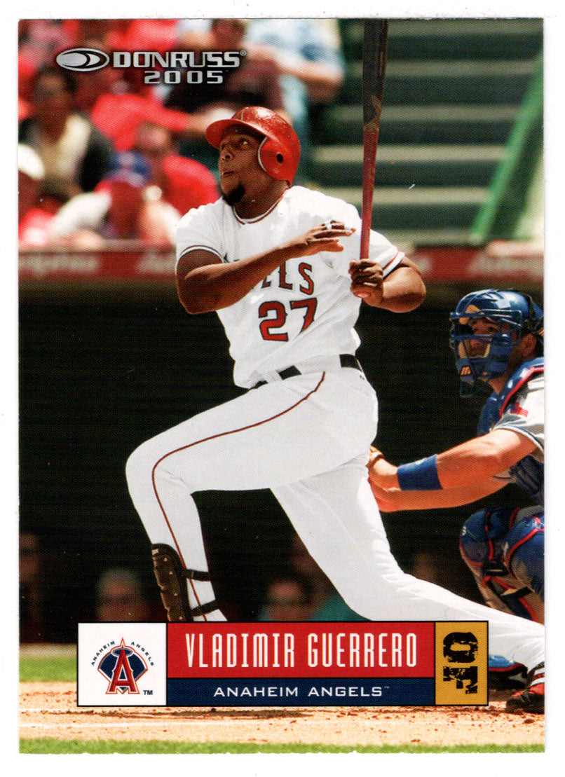 Vladimir Guerrero - Anaheim Angels (MLB Baseball Card) 2005 Donruss # 84 Mint
