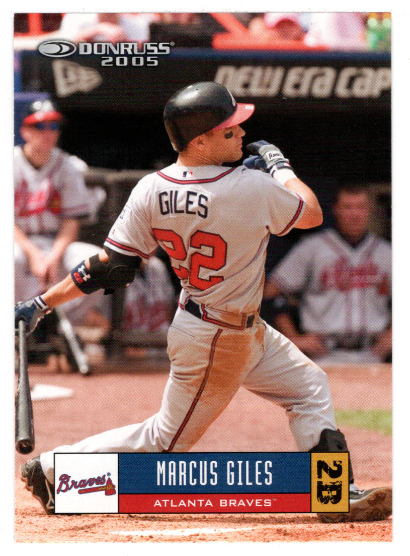 Marcus Giles - Atlanta Braves (MLB Baseball Card) 2005 Donruss # 99 Mint