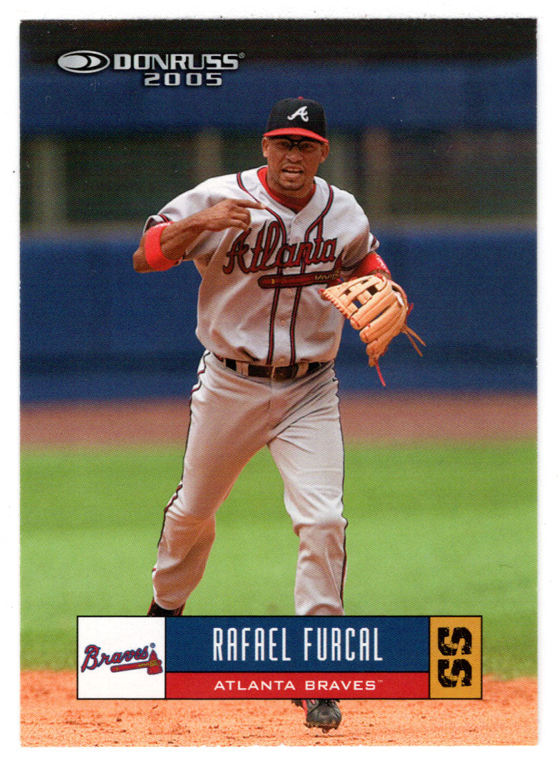 Rafael Furcal - Atlanta Braves (MLB Baseball Card) 2005 Donruss # 102 Mint
