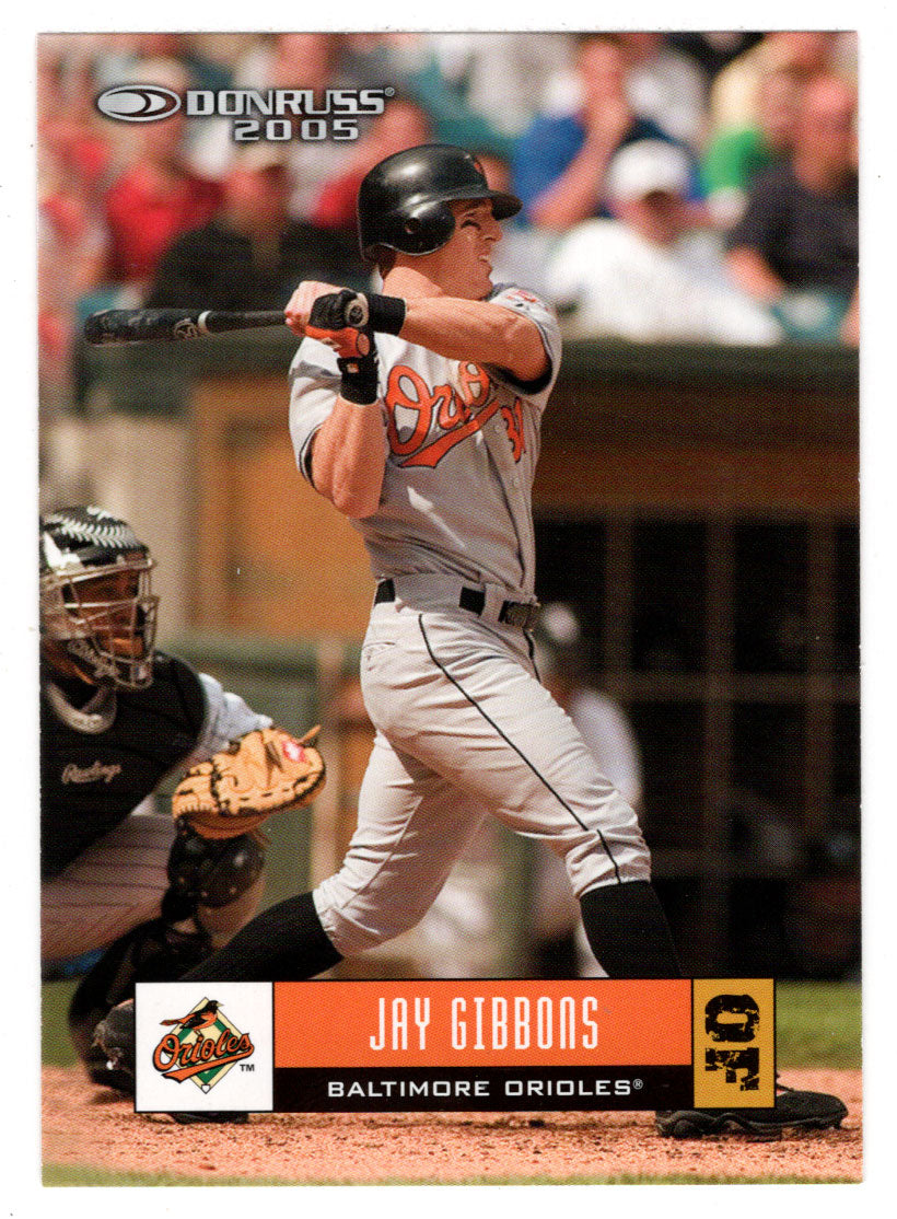 Jay Gibbons - Baltimore Orioles (MLB Baseball Card) 2005 Donruss # 107 Mint