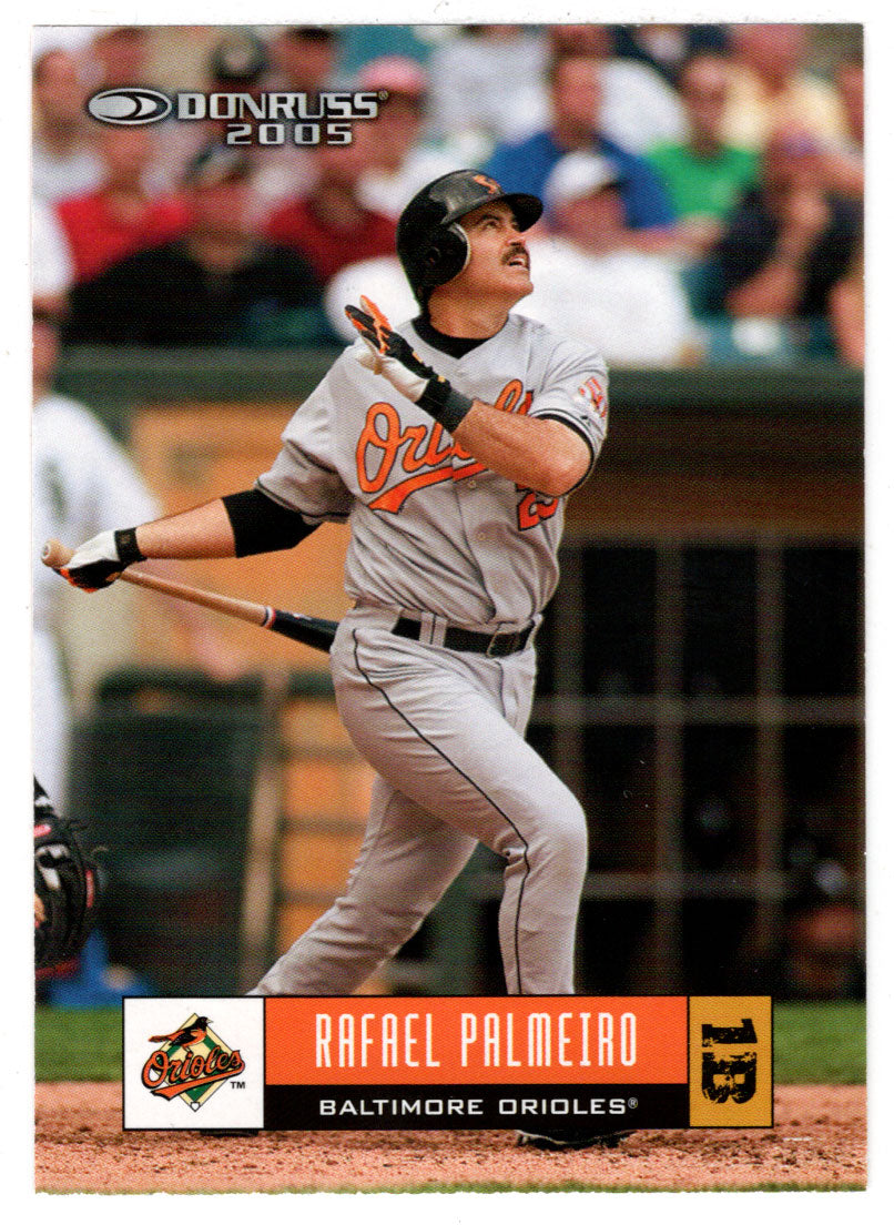 Rafael Palmeiro - Baltimore Orioles (MLB Baseball Card) 2005 Donruss # 112 Mint
