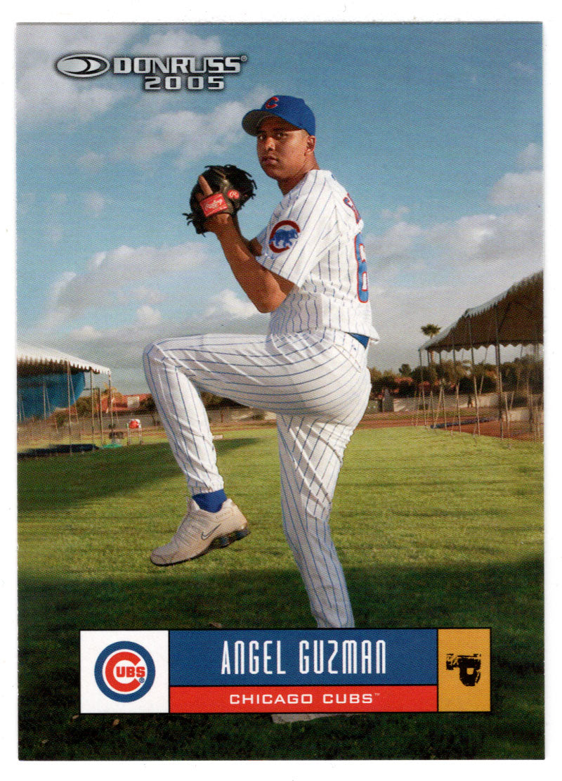 Angel Guzman - Chicago Cubs (MLB Baseball Card) 2005 Donruss # 141 Mint