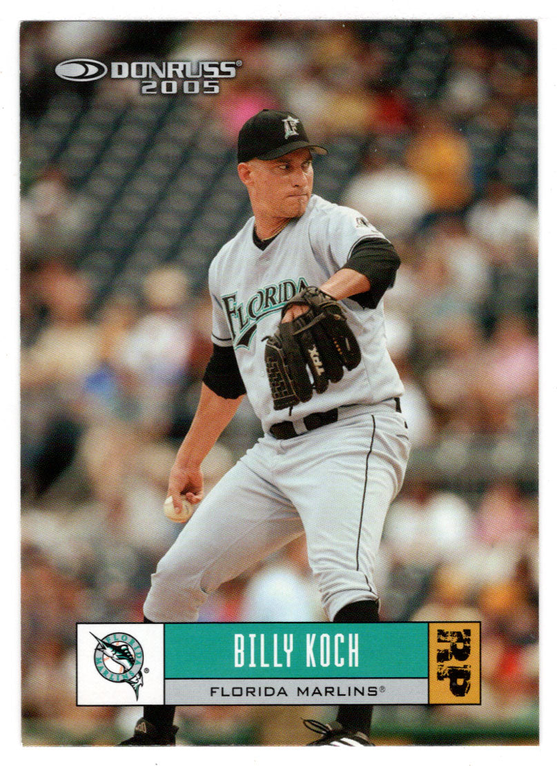 Billy Koch - Florida Marlins (MLB Baseball Card) 2005 Donruss # 142 Mint