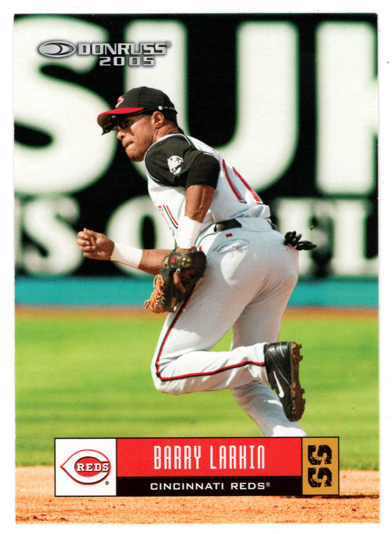 Barry Larkin - Cincinnati Reds (MLB Baseball Card) 2005 Donruss # 151 Mint