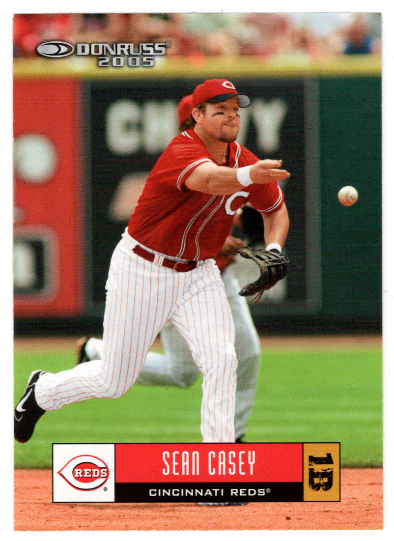 Sean Casey - Cincinnati Reds (MLB Baseball Card) 2005 Donruss # 156 Mint