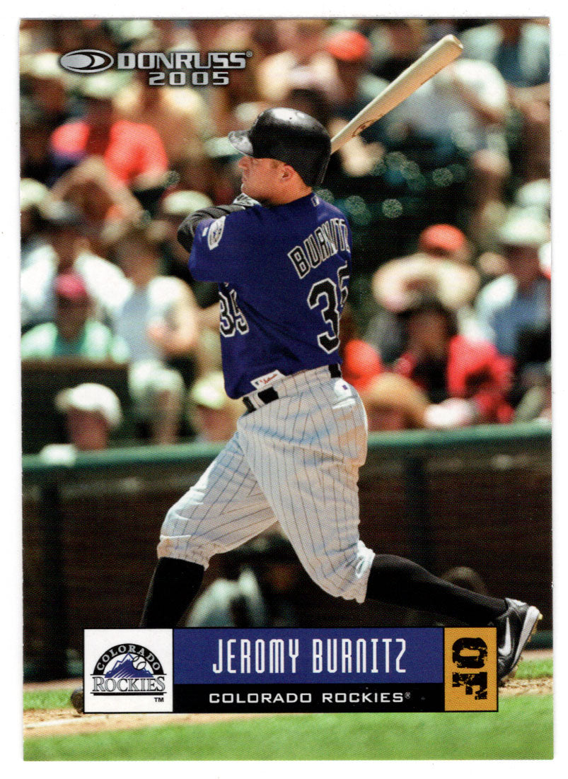 Jeromy Burnitz - Colorado Rockies (MLB Baseball Card) 2005 Donruss # 171 Mint
