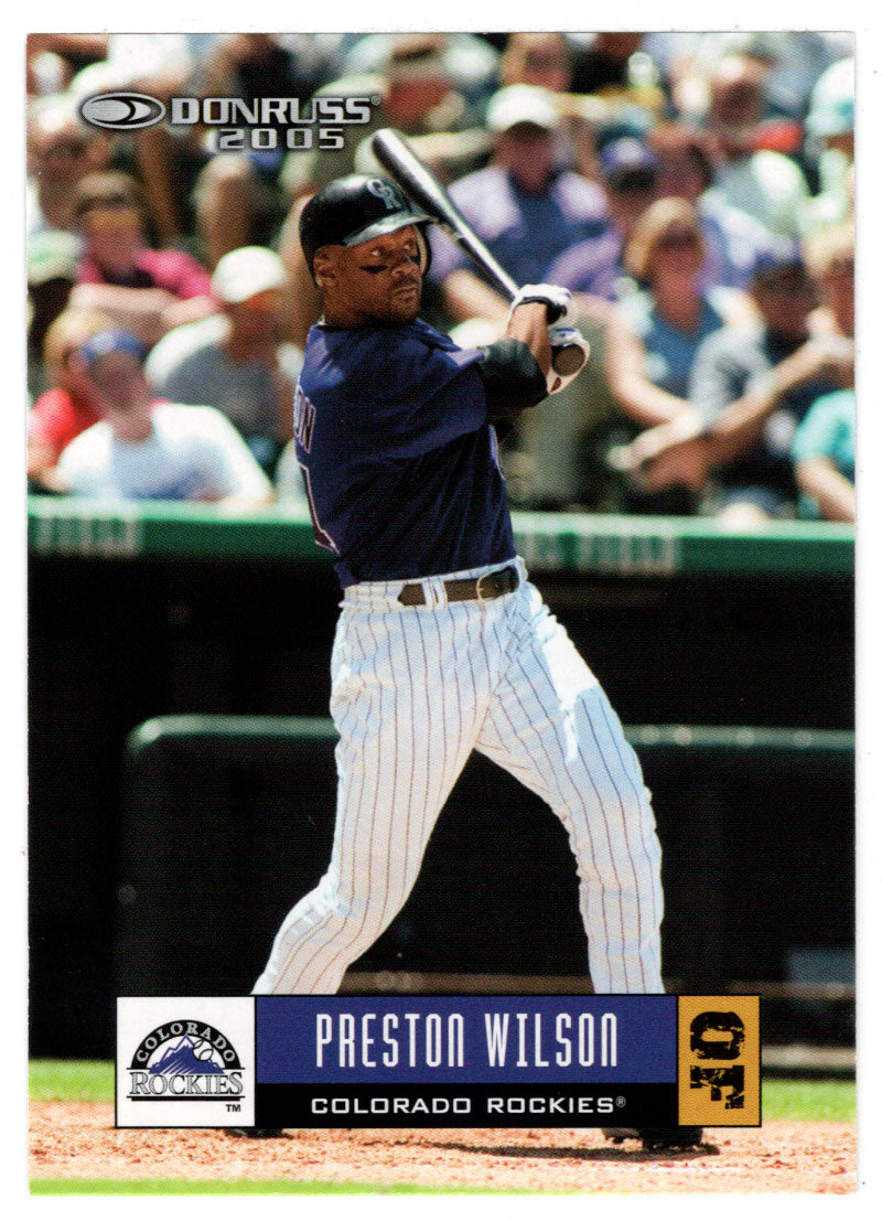 Preston Wilson - Colorado Rockies (MLB Baseball Card) 2005 Donruss # 174 Mint