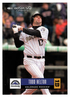 Todd Helton - Colorado Rockies (MLB Baseball Card) 2005 Donruss # 175 Mint