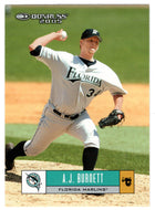 A.J. Burnett - Florida Marlins (MLB Baseball Card) 2005 Donruss # 188 Mint