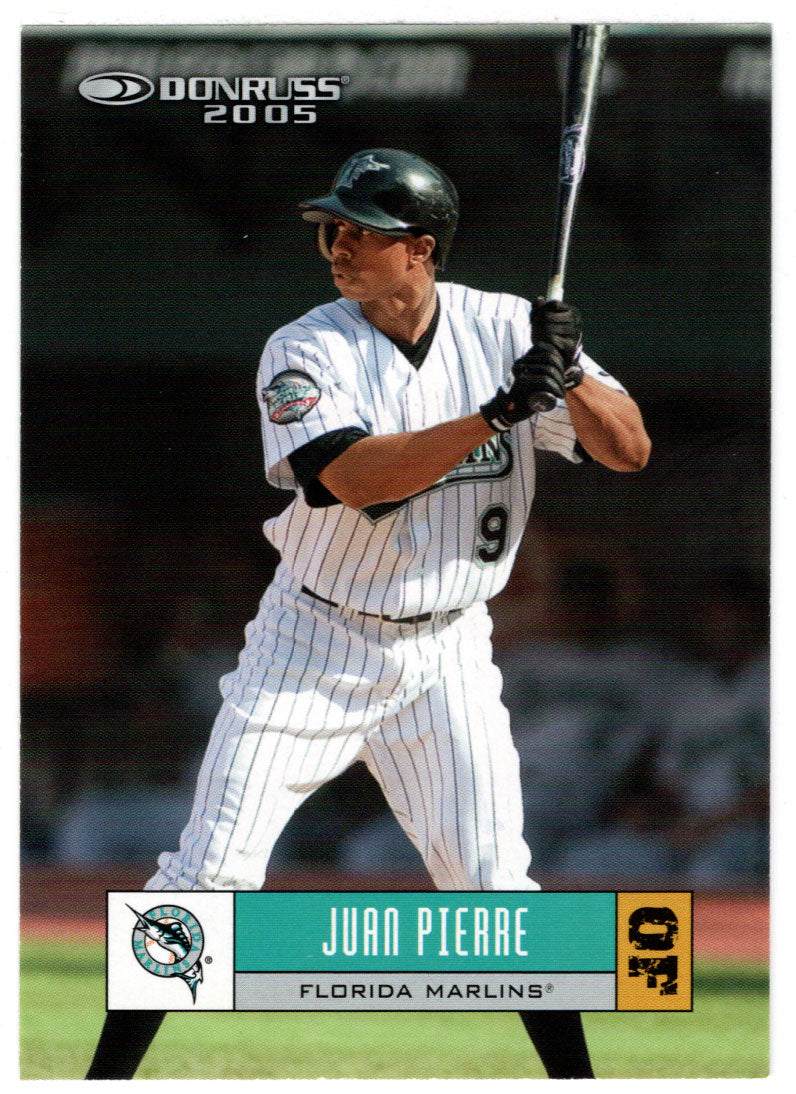 Juan Pierre - Florida Marlins (MLB Baseball Card) 2005 Donruss # 195 Mint