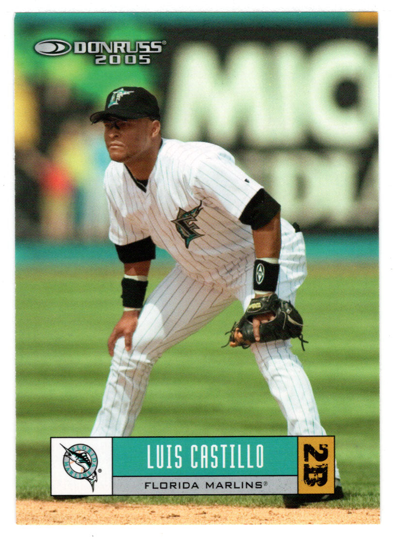Luis Castillo - Florida Marlins (MLB Baseball Card) 2005 Donruss # 196 Mint