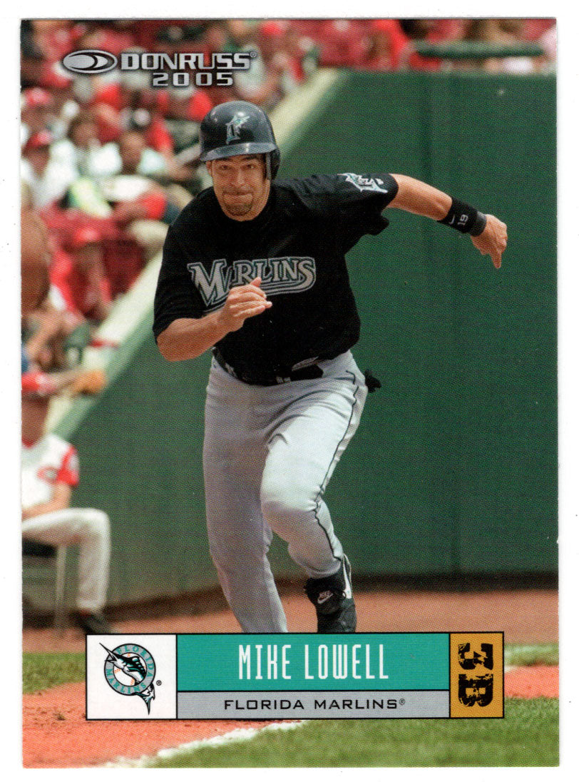 Mike Lowell - Florida Marlins (MLB Baseball Card) 2005 Donruss # 198 Mint