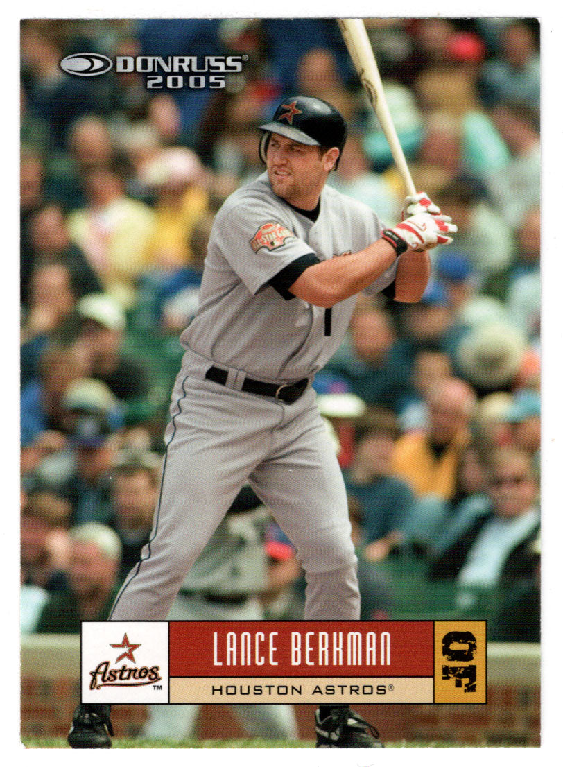 Lance Berkman - Houston Astros (MLB Baseball Card) 2005 Donruss # 207 Mint