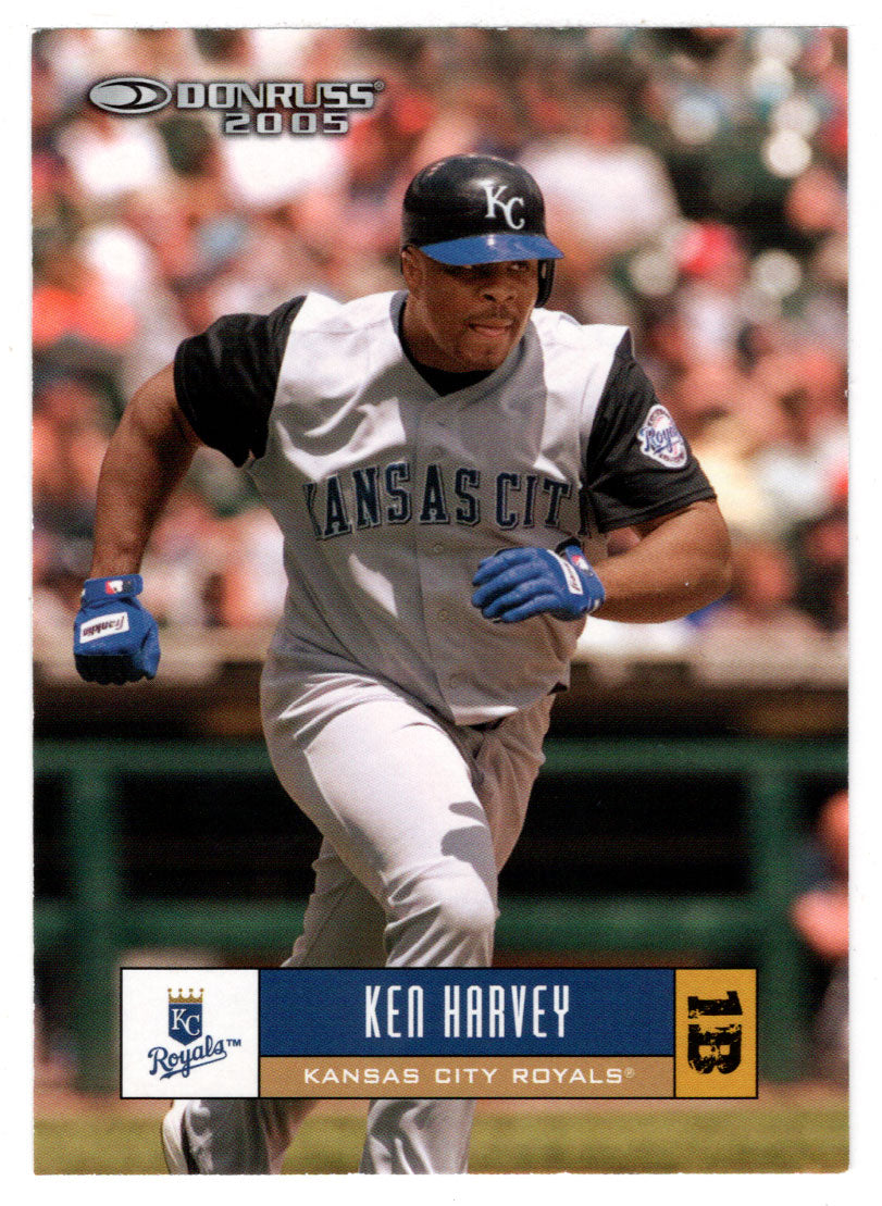 Ken Harvey - Kansas City Royals (MLB Baseball Card) 2005 Donruss # 215 Mint