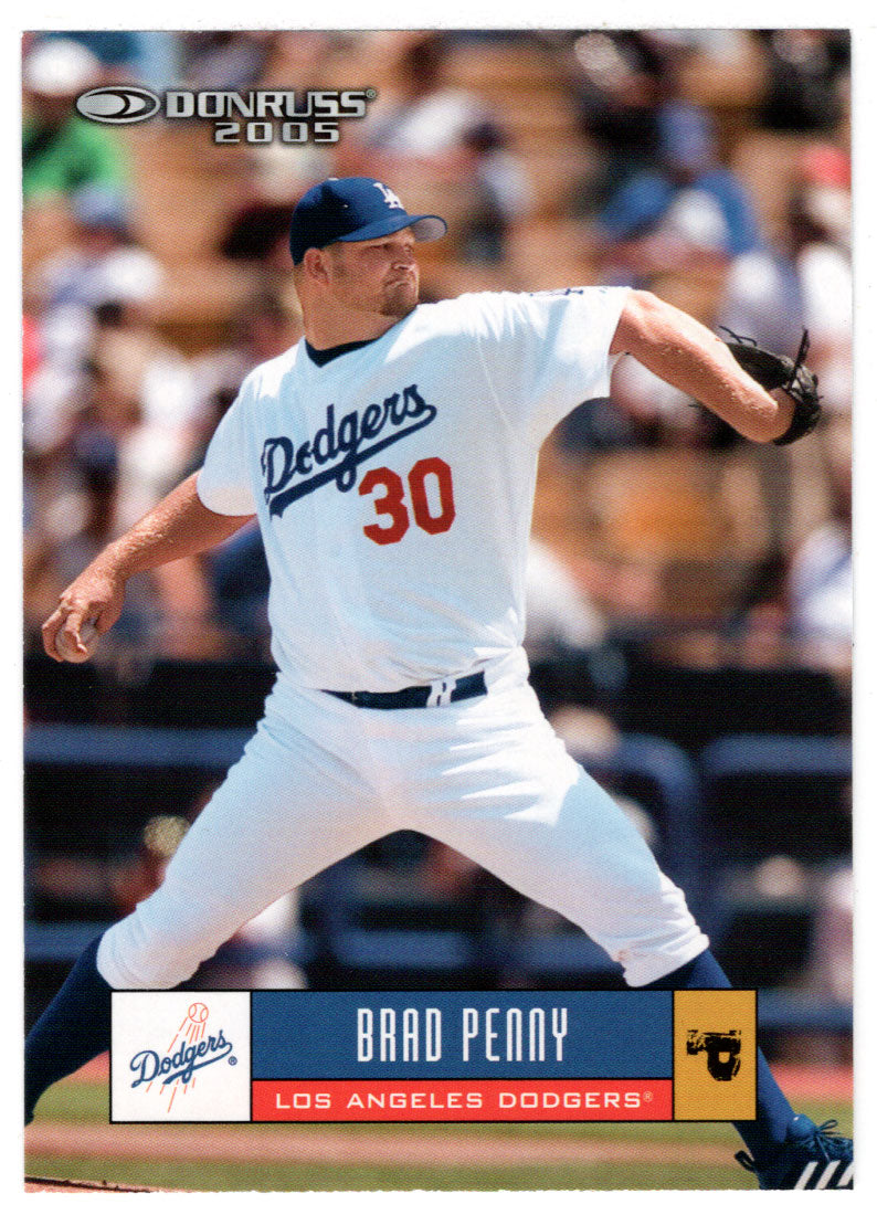 Brad Penny - Los Angeles Dodgers (MLB Baseball Card) 2005 Donruss # 218 Mint
