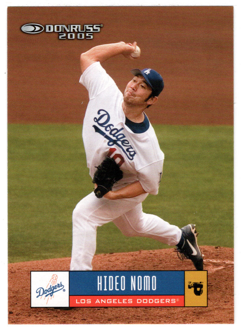 Hideo Nomo - Los Angeles Dodgers (MLB Baseball Card) 2005 Donruss # 220 Mint