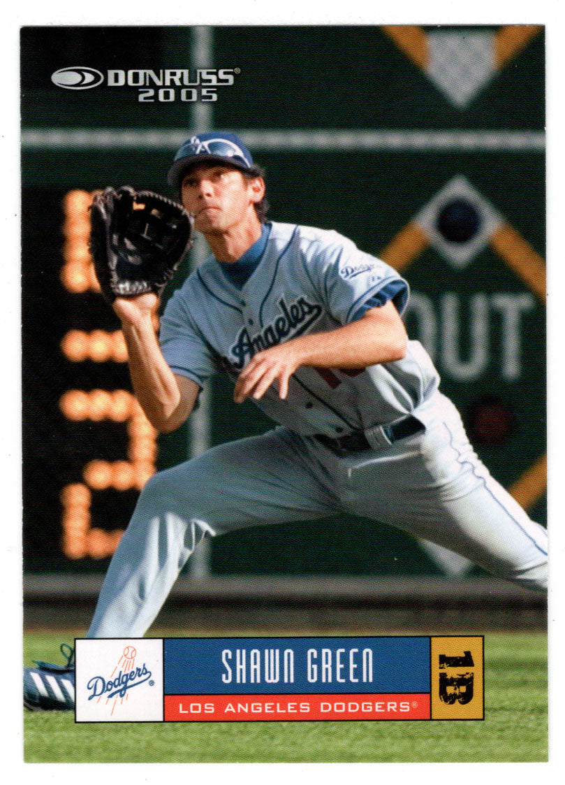 Shawn Green - Los Angeles Dodgers (MLB Baseball Card) 2005 Donruss # 225 Mint