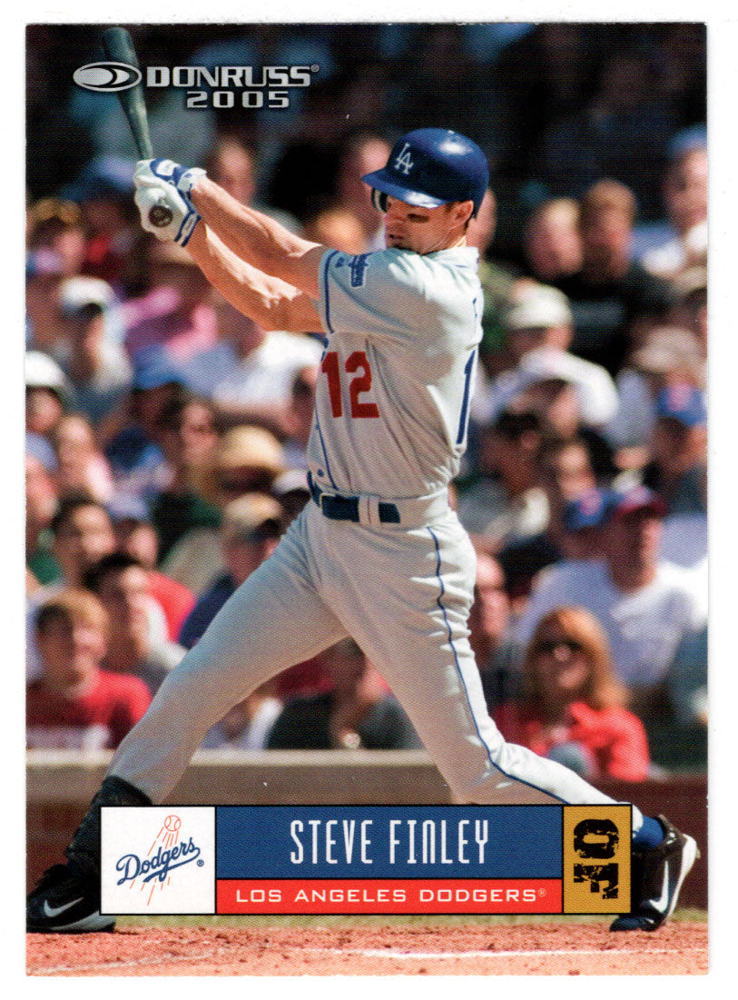 Steve Finley - Los Angeles Dodgers (MLB Baseball Card) 2005 Donruss # 226 Mint