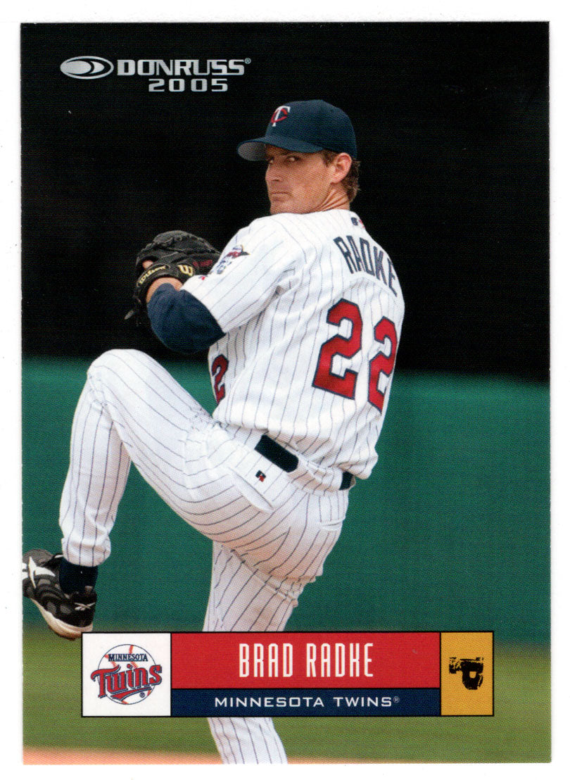 Brad Radke - Minnesota Twins (MLB Baseball Card) 2005 Donruss # 233 Mint