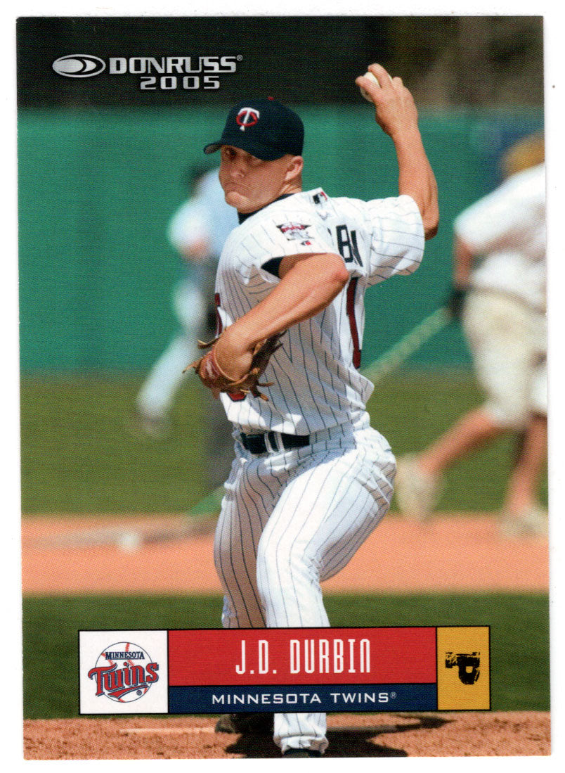 J.D. Durbin - Minnesota Twins (MLB Baseball Card) 2005 Donruss # 238 Mint