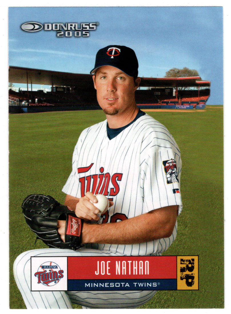 Joe Nathan - Minnesota Twins (MLB Baseball Card) 2005 Donruss # 240 Mint